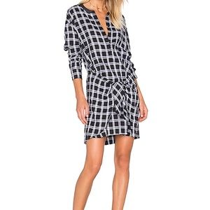 RAG AND BONE JEAN wrap waist dress